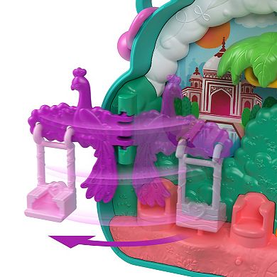 Polly Pocket Peacock Garden Compact Dolls and Playset Toy