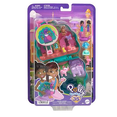 Polly Pocket Peacock Garden Compact Dolls and Playset Toy