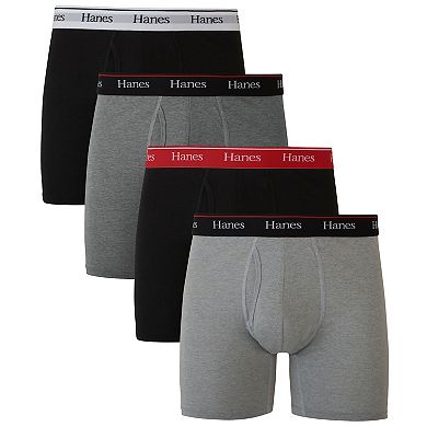 Men's Hanes® Originals Ultimate Boxer Briefs 3-Pack + 1 Bonus Pack
