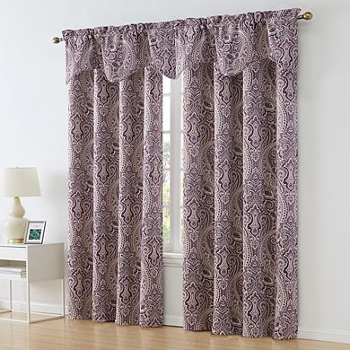 HLC.me Paris Paisley Scalloped Valance - Single Valance