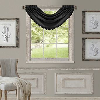 Elrene Home Fashions All Seasons Waterfall Window Valance, 52"x36"