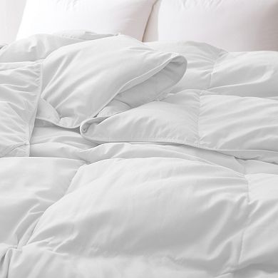 Unikome 360TC All Season White Goose Down and Feather Fiber Comforter