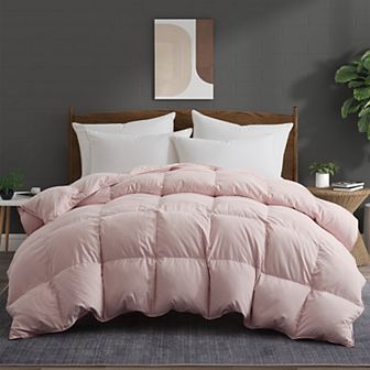 Unikome 360TC All Season White Goose Down and Feather Fiber Comforter