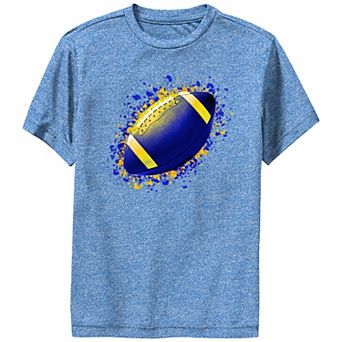 Boys 6-20 Paint Splat Football Graphic Tee