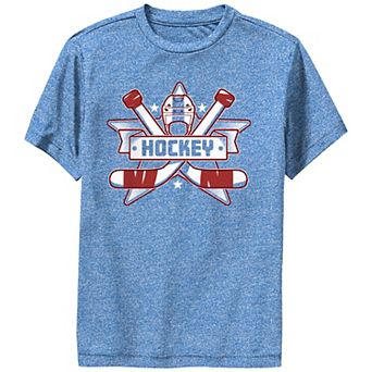 Boys 6-20 Hockey Gear Crest Graphic Tee