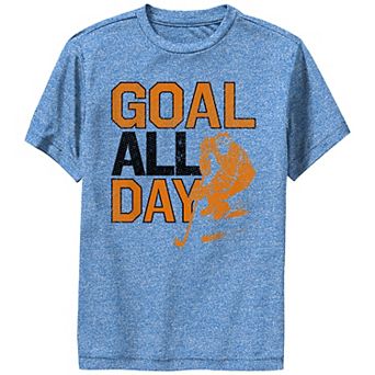 Boys 6-20 Hockey Goal All Day Graphic Tee