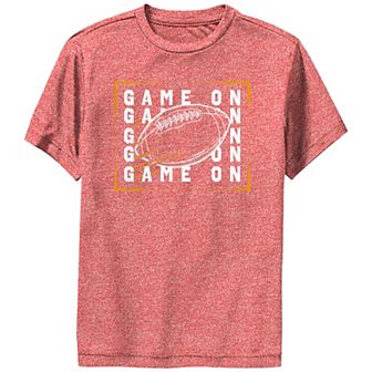Boys Football Game On Graphic Tee