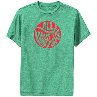 Boys 6-20 Baseball All About The Game Graphic Tee