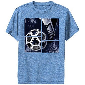 Boys Soccer Kick Graphic Tee