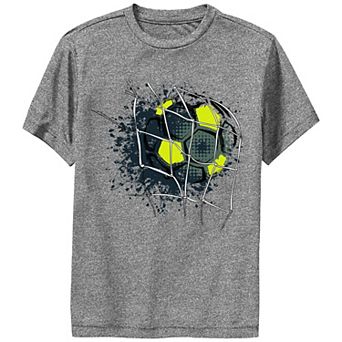 Boys Soccer Ball Strong Kick Graphic Tee