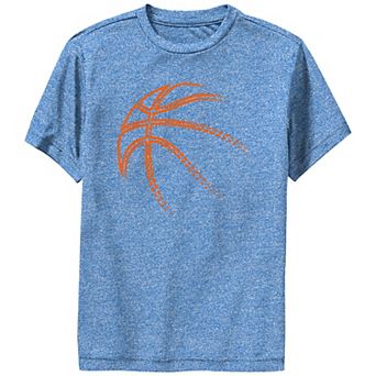 Boys 6-20 Basketball Lines Graphic Tee
