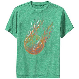 Boys Fragmented Baseball Graphic Tee
