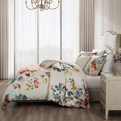 Bebejan Antique Flowers 100% Cotton 5-Piece Reversible Comforter Set