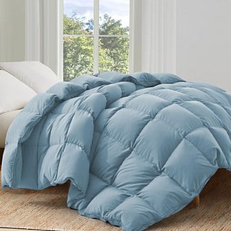 Unikome Nature Goose Down Feather Medium Weight Comforter