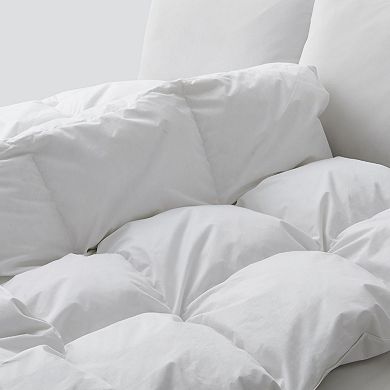 Unikome Luxury Goose Feathers Down Comforter, Lightweight & Medium