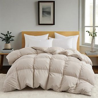 Unikome Nature Goose Down Feather Heavy Weight Comforter - Fluffy Down Duvet Insert