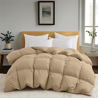 Unikome Nature Goose Down Feather Heavy Weight Comforter - Fluffy Down Duvet Insert