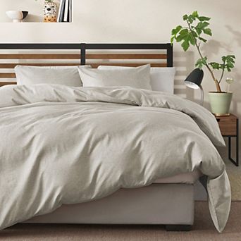 Unikome Silky Soft Cooling Bedding Set- 100% Viscose from Bamboo, With Zipper Closure & Corner Ties