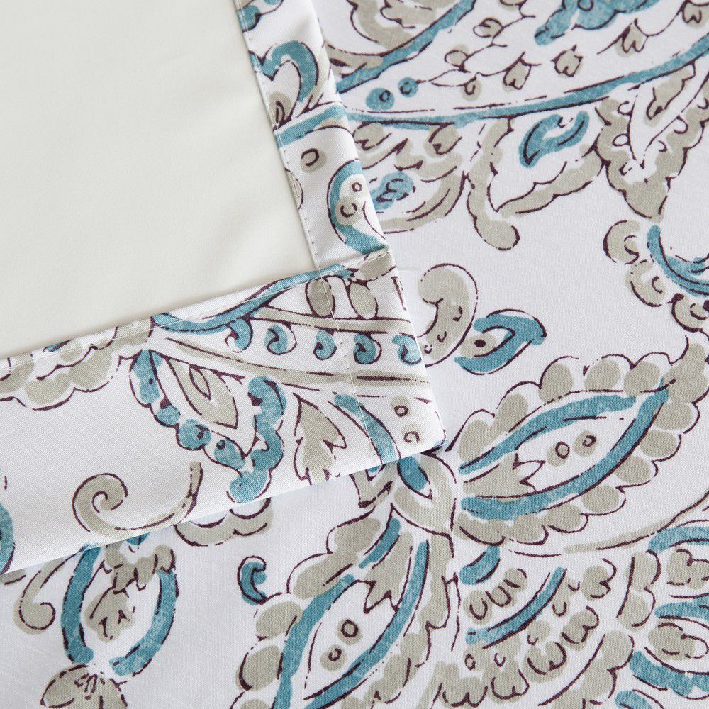 HLC.ME Paris Tende Oscuranti Termiche A Occhielli - Paio Di Pannelli (127x213 Cm Ciascuno) - Blu Scuro, Blocco Luce 99%