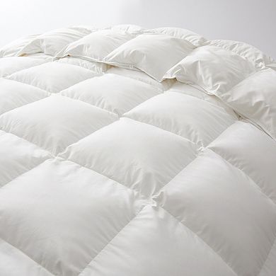 Unikome Hotel Collection Premium Heavyweight White Goose Down Feather Comforter with 360TC Fabric