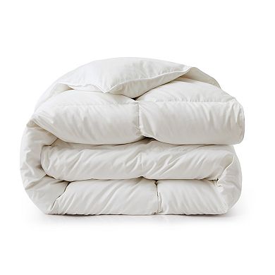 Unikome Hotel Collection Premium Heavyweight White Goose Down Feather Comforter with 360TC Fabric