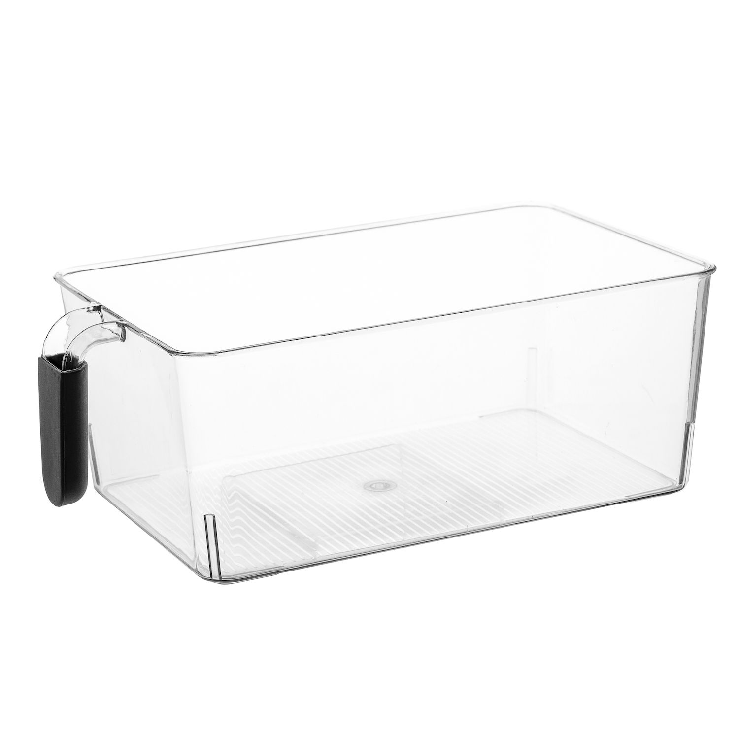 iDesign Cade Lidded Storage Bin Blush