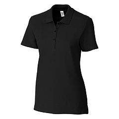 Womens black polo outlet shirt kmart