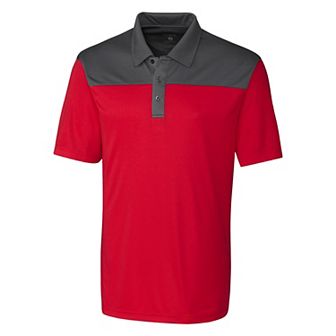 Clique Parma Colorblock Tech Jersey Mens Polo
