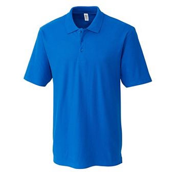 Clique Addison All Cotton Pique Short Sleeve Mens Polo