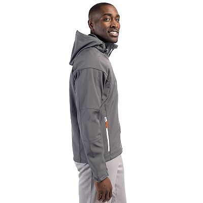 Clique Serac Stretch Softshell Hooded Full Zip Mens Jacket
