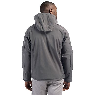Clique Serac Stretch Softshell Hooded Full Zip Mens Jacket