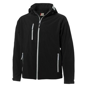 Clique Tulsa Softshell Hooded Full Zip Mens Jacket