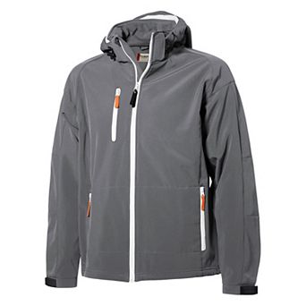Clique Tulsa Softshell Hooded Full Zip Mens Jacket