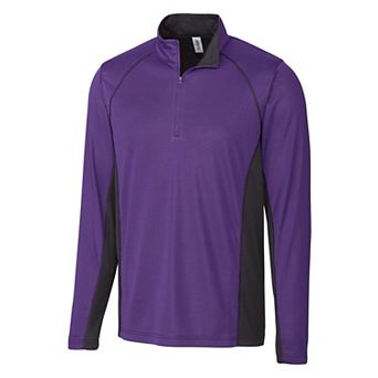 Clique Ice Pique Colorblock Mens Half Zip Pullover