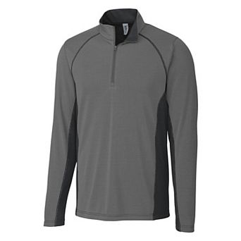 Clique Ice Pique Colorblock Mens Half Zip Pullover