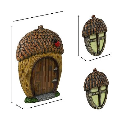 Alladinbox Mini Pine Cone Home Gnome Decor