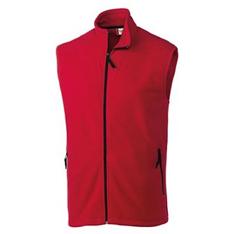 Clique Summit Performance Fleece Full Zip Mens Vest