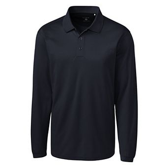 Clique Ice Pique Mens Long Sleeve Tech Polo