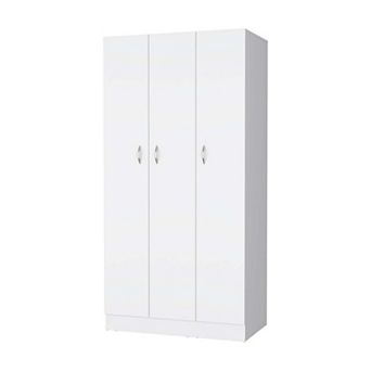Casper Wardrobe with 2-Drawers, Hanging Rod and 3-Doors