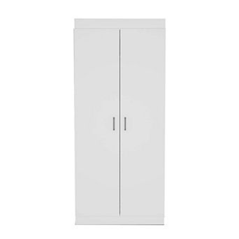Albany,Double Door Pantry Cabinet, Five Shelves