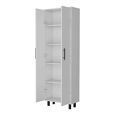 Oklahoma Tall Pantry Cabinet, Cupboard Storage Organizer with 5-Shelf