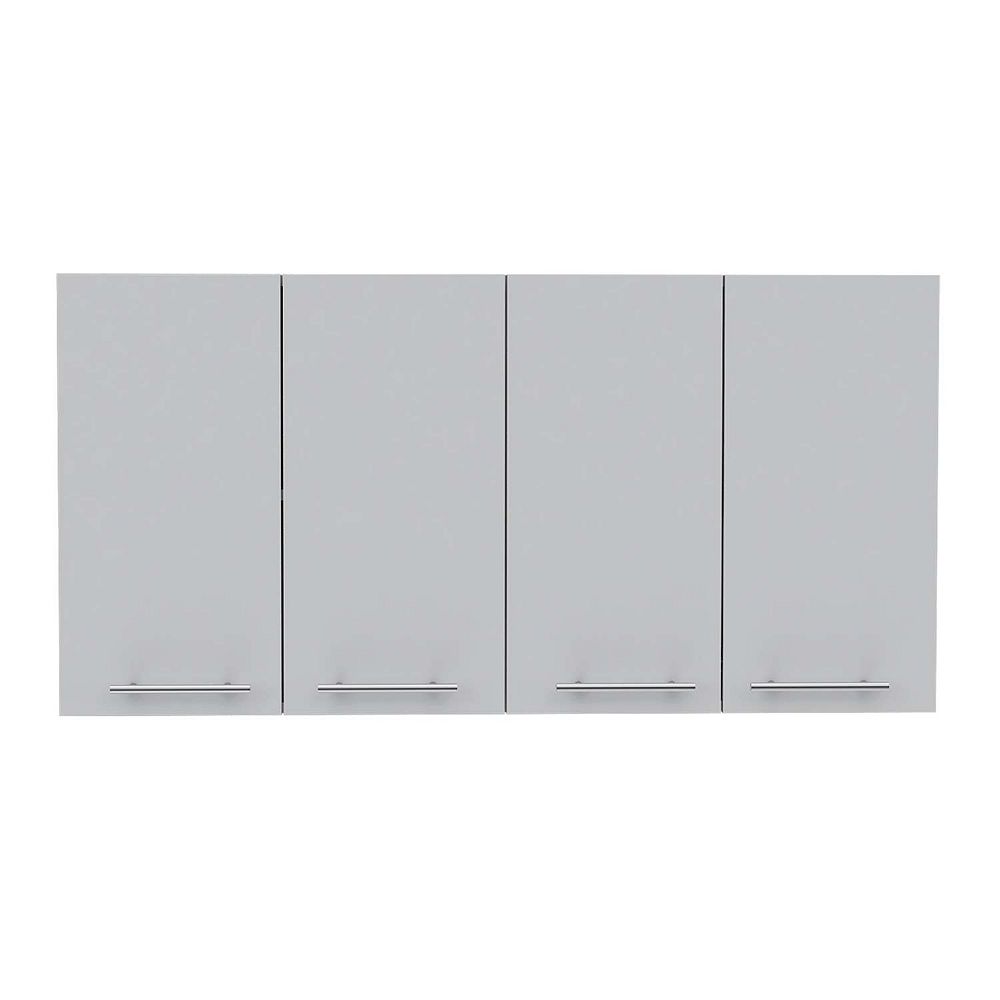 Sitka Wall Cabinet, Two Spacious Divisions, Four Doors