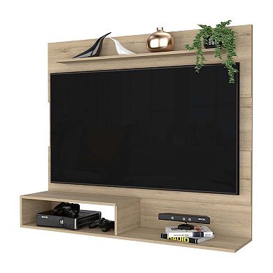 Cabos Floating Entertainment Center For TV´s up 55", One Upper Shelf, Two Shelves