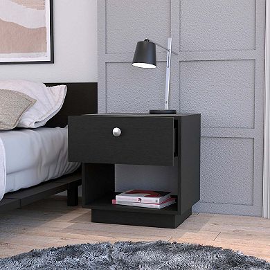 Sumter 1 Drawer Nightstand, Storage Shelf