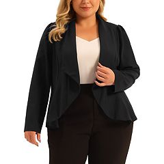 Kohls womens hotsell plus size jackets