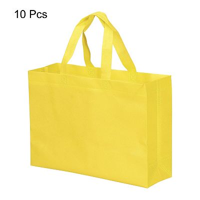 Reusable Gift Bag, 10pcs Horizontal Style Non-woven