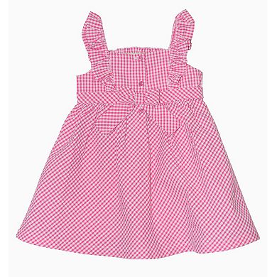 Petit Bebe Strawberry Blue Stripe Strap Sundress main image 1