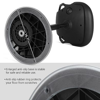 Standing Desk Chair, Swivel Ergonomic Standing Stool, Adjustable Height 23.6-33.3 Inches