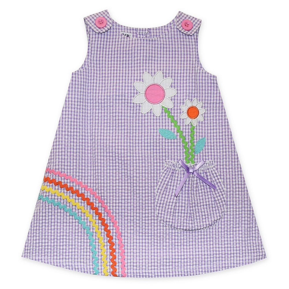 Baby & Toddler Girl Blueberi Boulevard Seersucker Rainbow Ricrac A-Line ...