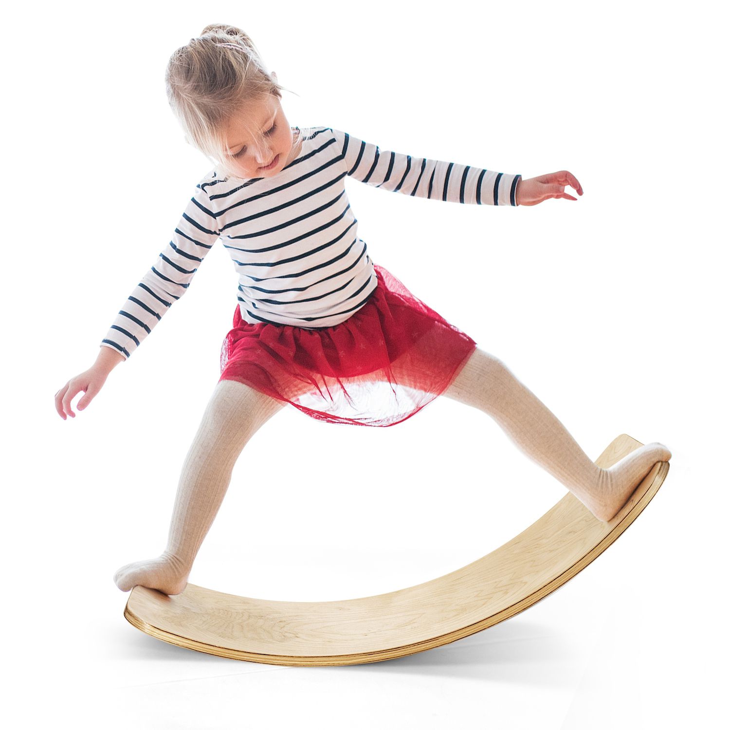 Montessori Wooden Balance Board for Kids - Develop Coordination and Balance  – Bunny Hopkins